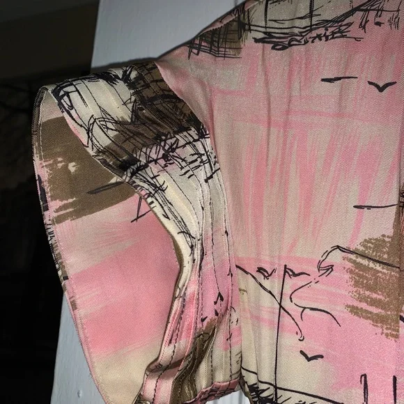 MAYLE DRESS ART PRINT WORK MIDI DRESS - Picture 5 of 8